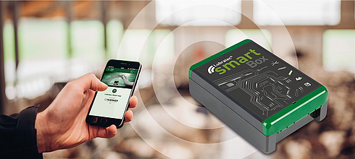 Lubratec Smart: Gesundes Stallklima durch intelligente Vernetzung Lubratec Smart: SmartBox und SmartApp für optimales Stallklima und Tierwohl in Offenställen