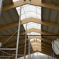 Innenansicht auf den Lubratec Lichtfirst