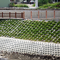 Ökologische Kanalverkleidung mit Incomat Crib in Kaohsiung