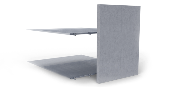 Schneller Aufbau mit dem Fortrac Panel System Fortrac Panel System für schnellen Aufbau