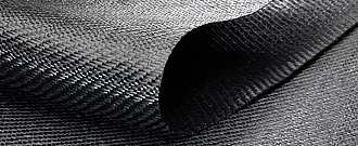 Detailansicht von Basetrac® Woven Armierungsgewebe mit engmaschiger Struktur für Trenn-, Filtrations- und Stabilisierungsfunktionen.
