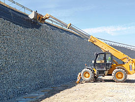 Robust und vielseitig: Fortrac Gabion System für unterschiedliche Anwendungen