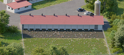 Moderne Geflügelställe - Lubratec Lösungen für Hühner und Hähne Zukunftsweisende Geflügelställe mit Lubratec Lösungen für gesunde Hühner und Hähne